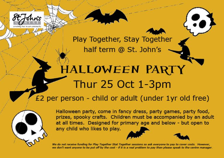 Halloween Party - St John's Centre